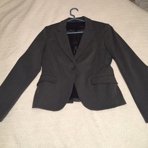 Grey express skirt/blazer suit