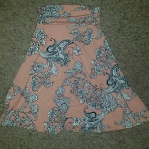 NWOT LuLaRoe Azure Skirt
