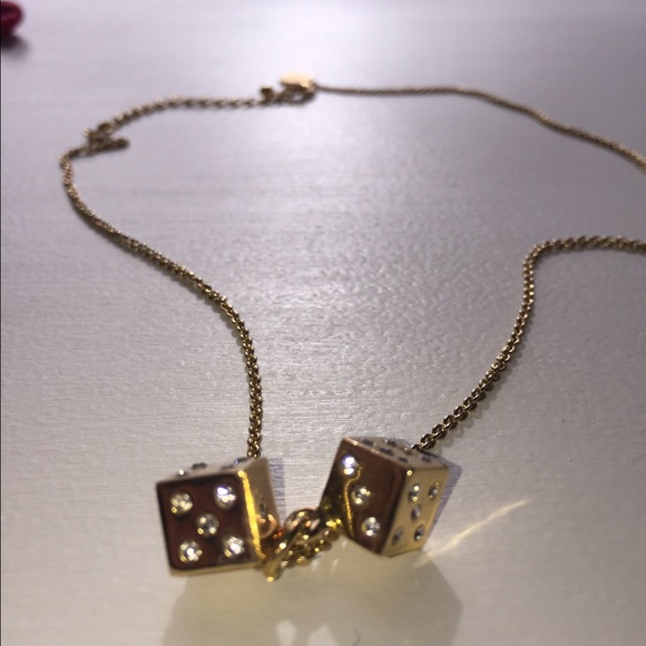 Kate Spade Dice Necklace