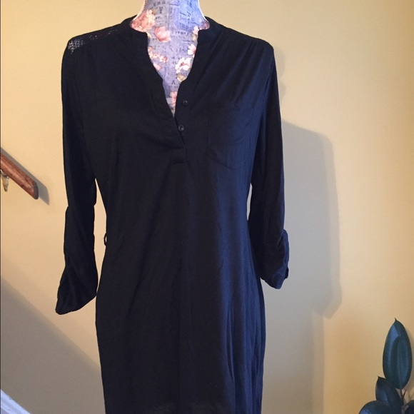 Ultra flirt shirt dress black - size XL