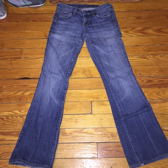 Denim washed jeans