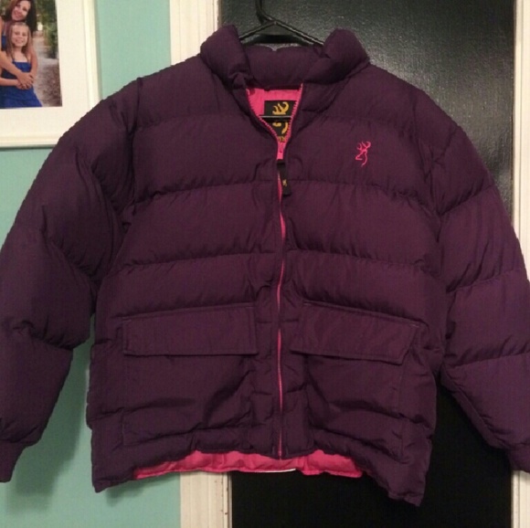 Browning youth large puffy coat