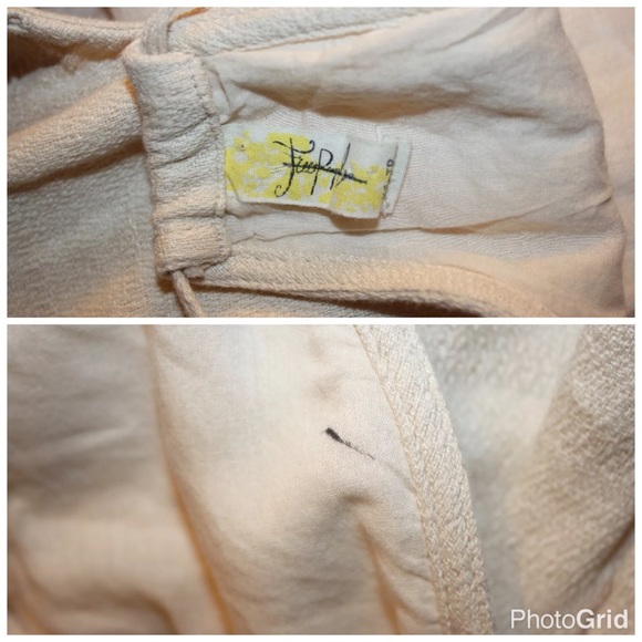 FREE PEOPLE SKIPPING STONES DROP WAIST MINI DRESS - Picture 4 of 4