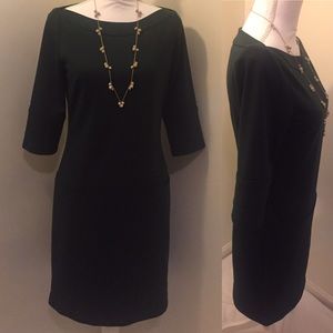 Jessica Simpson Hunter Green Shift, Size 6