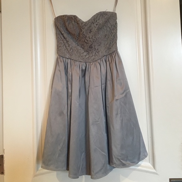 Silver Cocktail Dress