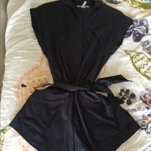 BCBGeneration charcoal romper
