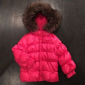Baby Gap Warmest fur-lined puffer