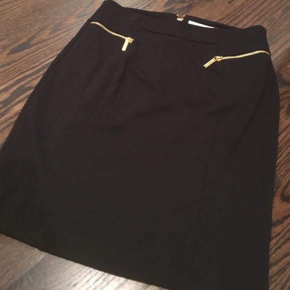 michael kors skirts gold