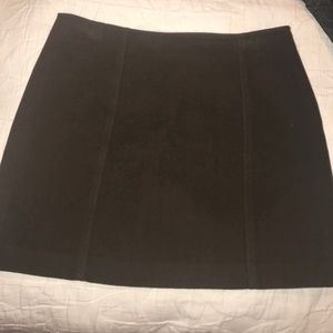Jcrew brown mini skirt