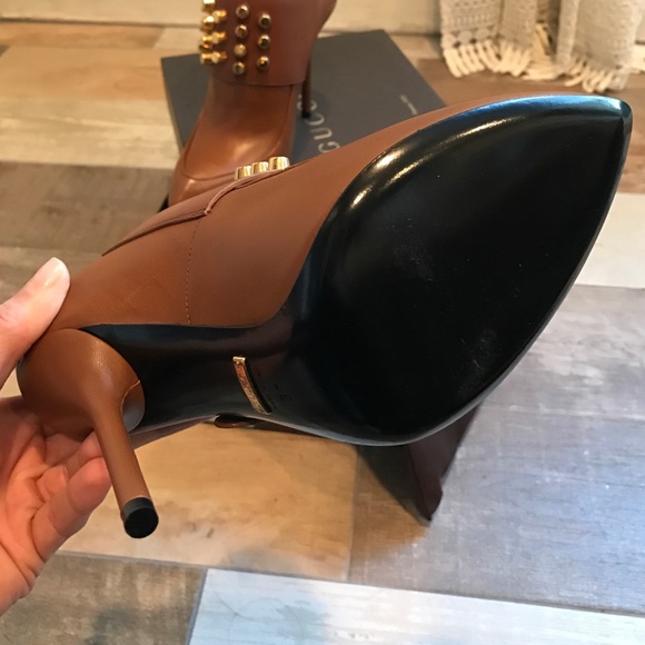 Authentic Gucci "NAPPA Charlotte Clifford" booties - Picture 3 of 4