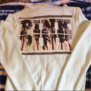 NWT VS pink full zip hoodie