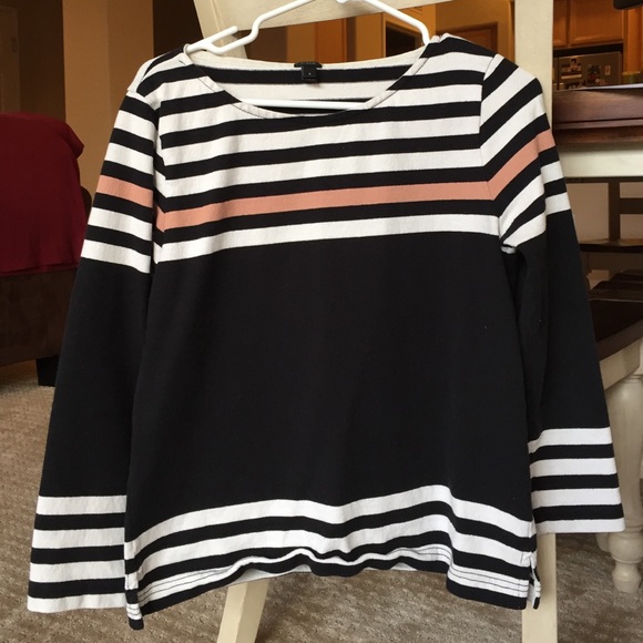 J Crew stripped sweater- size S
