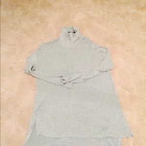 BCBGeneration gray jersey turtleneck-SM