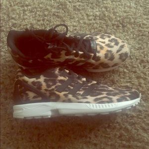 Leopard Print Adidas Sneakers