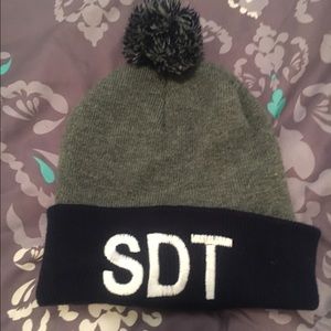 Sigma delta tau Pom Pom beanie