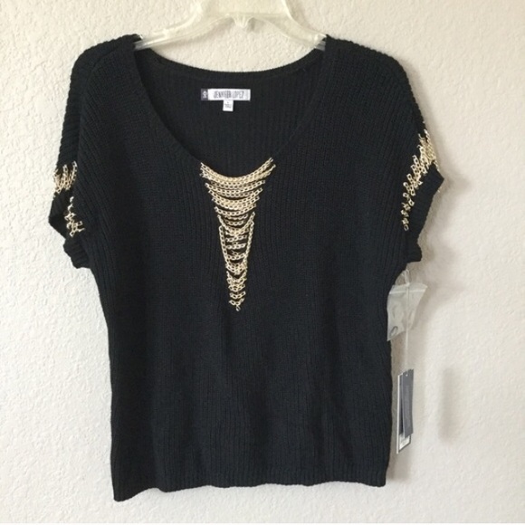 Jennifer Lopez chained knit top - Picture 3 of 5