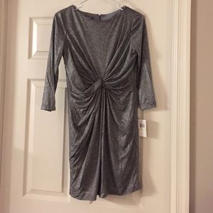 NWT silver glittery dress from piperlime