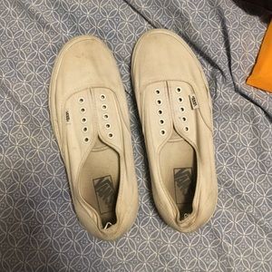 Men's size 9 white vans