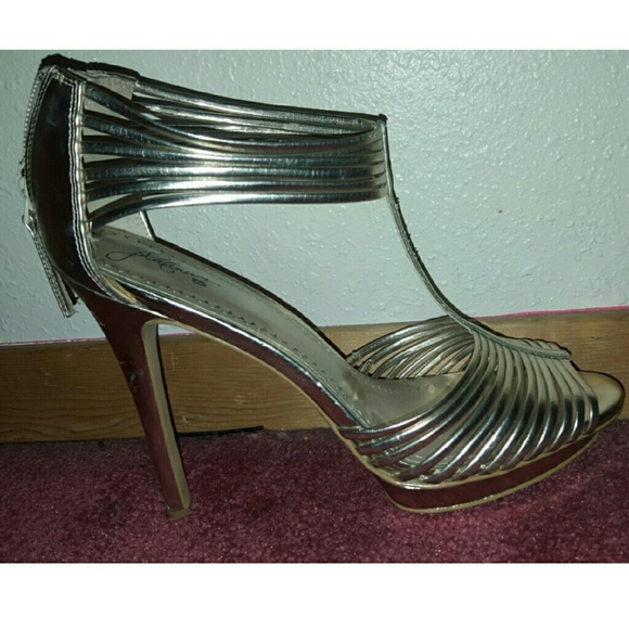 Gold heels
