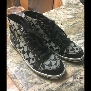 Coach sneakers -- Never been worn!!