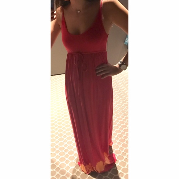 C&C California Pink maxi dress Size XS