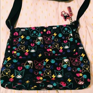 Kuromi adjustable shoulder bag.
