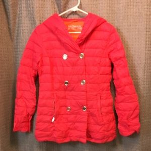 Michael Kors compressible puffy down jacket