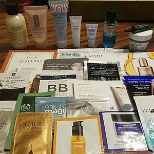Skin Care Sample Bundle- Mostly High End!