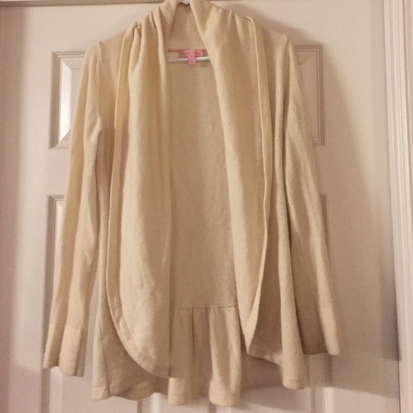 Cashmere Lilly Pulitzer sweater jacket