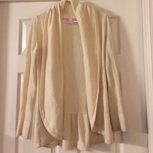 Cashmere Lilly Pulitzer sweater jacket