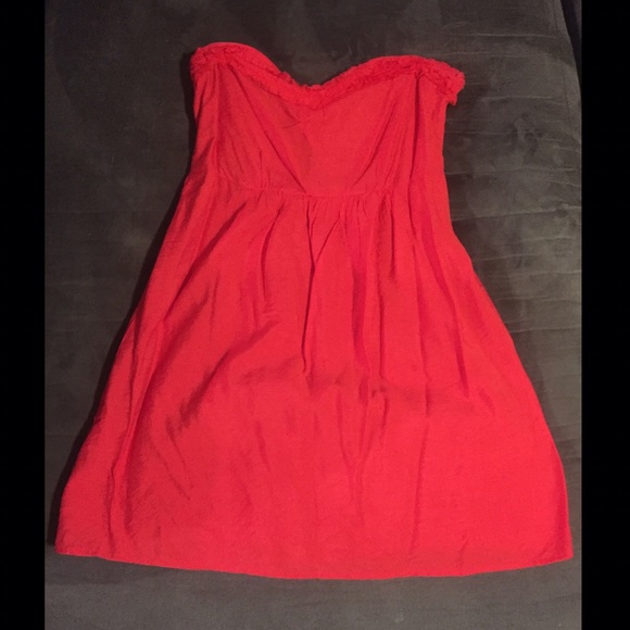 Red sweetheart Dress