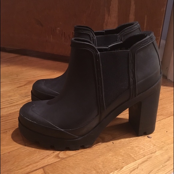 Hunter Shoes - Hunter Heeled Rain Boots