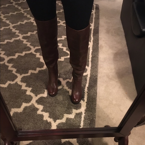 Liebeskimd brown leather boots