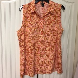 Ann Taylor sleeveless top.