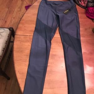 Vull full length workout leggings in midnight blue