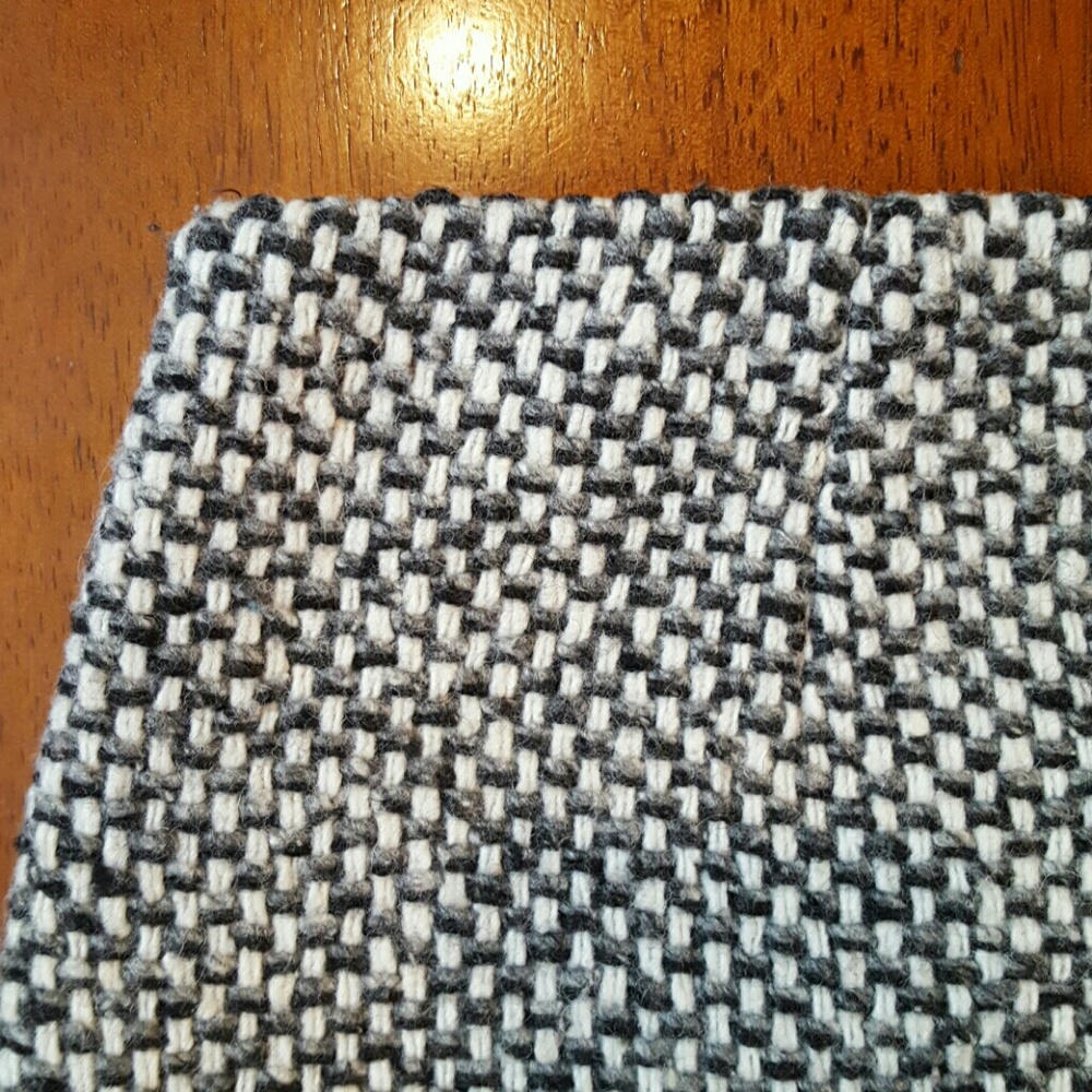 J. Crew chunky knit tweed skirt - Picture 3 of 4