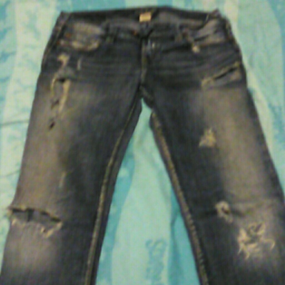 Silver jeans