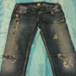 Silver jeans