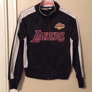 Lakers track jacket