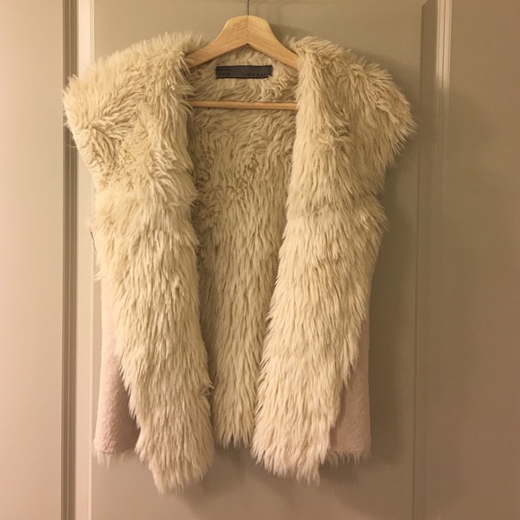 Zara's fur vest.