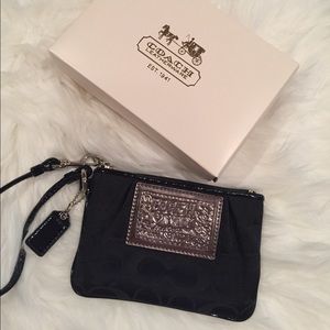 Black Coach Coin Purse