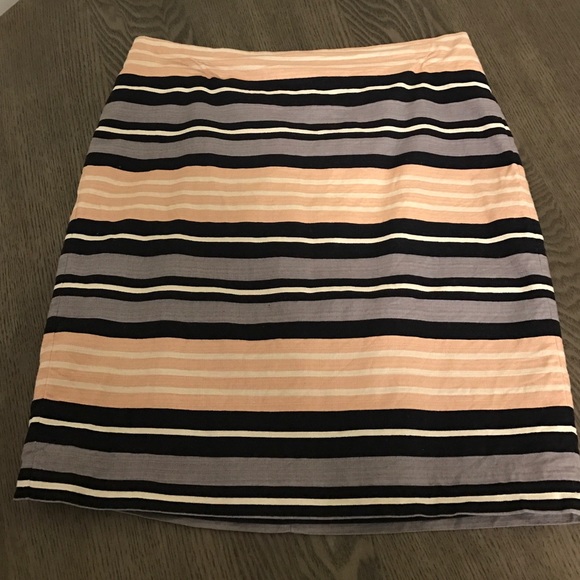 Ann Taylor striped skirt Sz 12