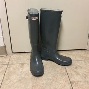 Hunter duck boots