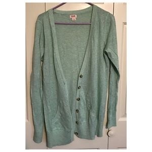 Mint cardigan
