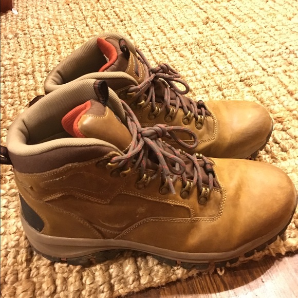Eddie Bauer leather waterproof hiking boots