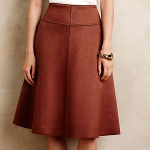 Anthropologie Midi Skirt