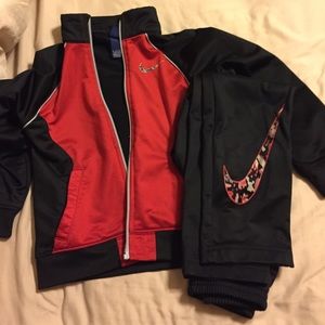 Boys Nike track suite