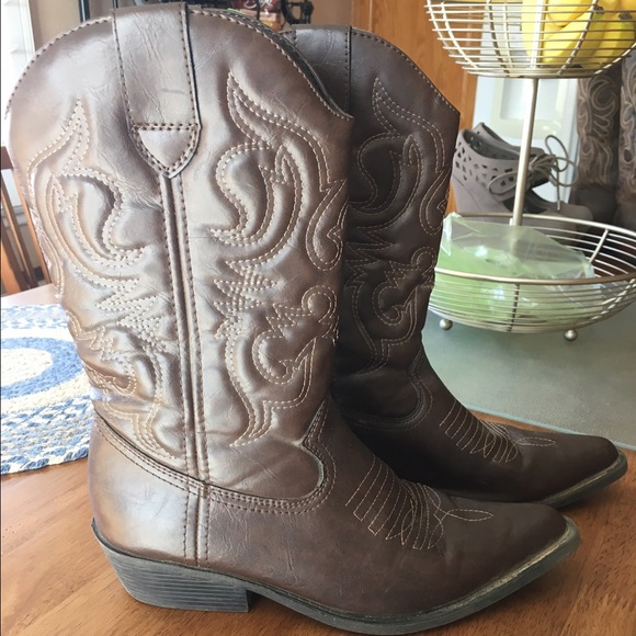 Rampage Valiant Cowboy Boots Women's Shoes