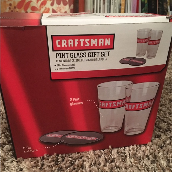 Craftsman Pint Glass Gift Set