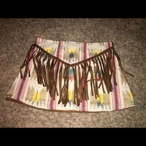 Judith march fringe skirt